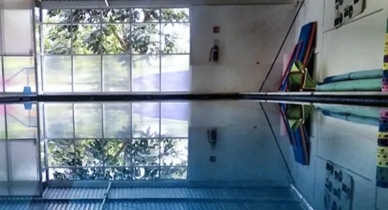 Alberca techada y climatizada de Al Agua Patos